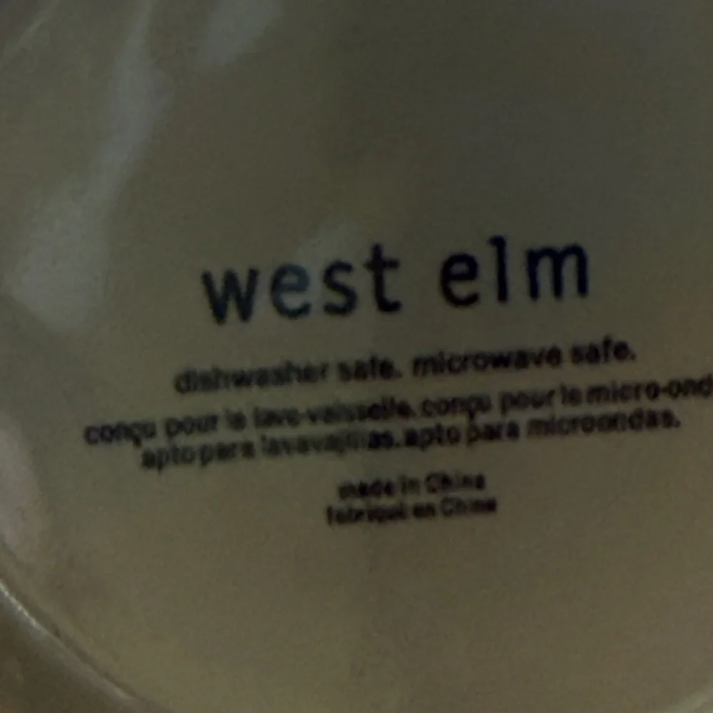 West Elm Gray Textured Cereal Bowls Set of 2
